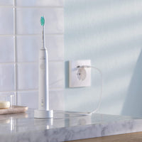Philips Sonicare 3100 Series elektrische Zahnbürste mit Schalltechnologie, mit Drucksensor und Bürstenkopf-Wechselanzeige, HX3671/13, Weiß