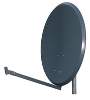 Televes S80EL-G Easy-Line 800 Aluminium Sat-Reflektor, 73x79cm, graphit (793303)