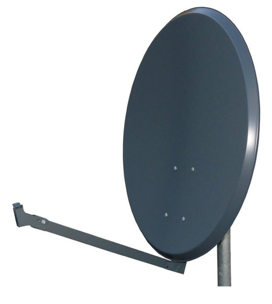 Televes S80EL-G Easy-Line 800 Aluminium Sat-Reflektor, 73x79cm, graphit (793303)