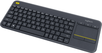 K400 Logitech Tastatur mit Trackpad