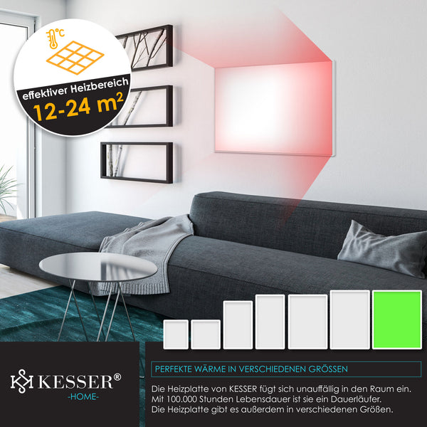 Infrarotheizung Mit Thermostat Infrarot Wandheizung Elektroheizung