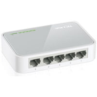 TP-Link 5-Port Fast Ethernet Switch (TL-SF1005D) [100 Mbit/s, 5x Ethernet, Auto MDI/MDIX]